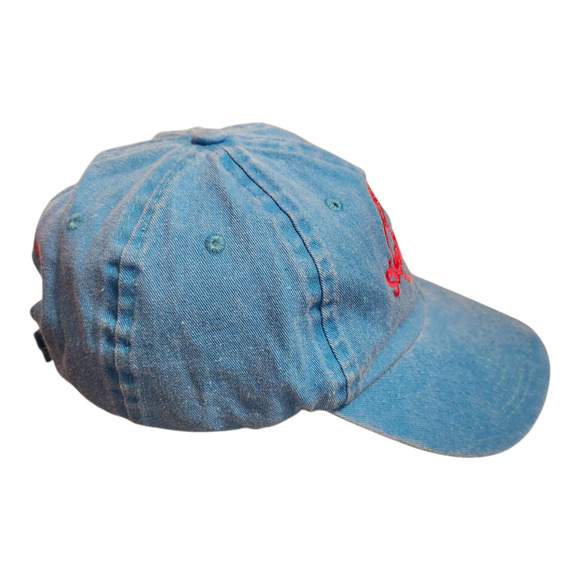 Siesta Key Beach Sarasota Florida Cotton Twill Dyed Baseball Cap - Picture 2 of 6